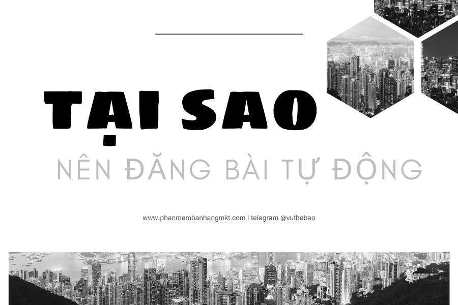 Tại Sao Nên Đăng Bài Tự Động