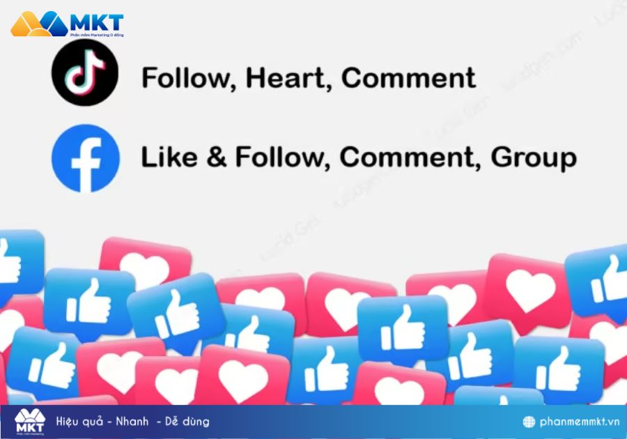 Cách follow chéo TikTok trên Facebook