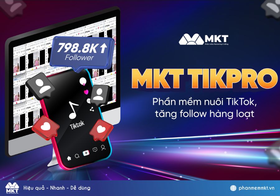 Cách follow chéo TikTok với MKT TikPro 