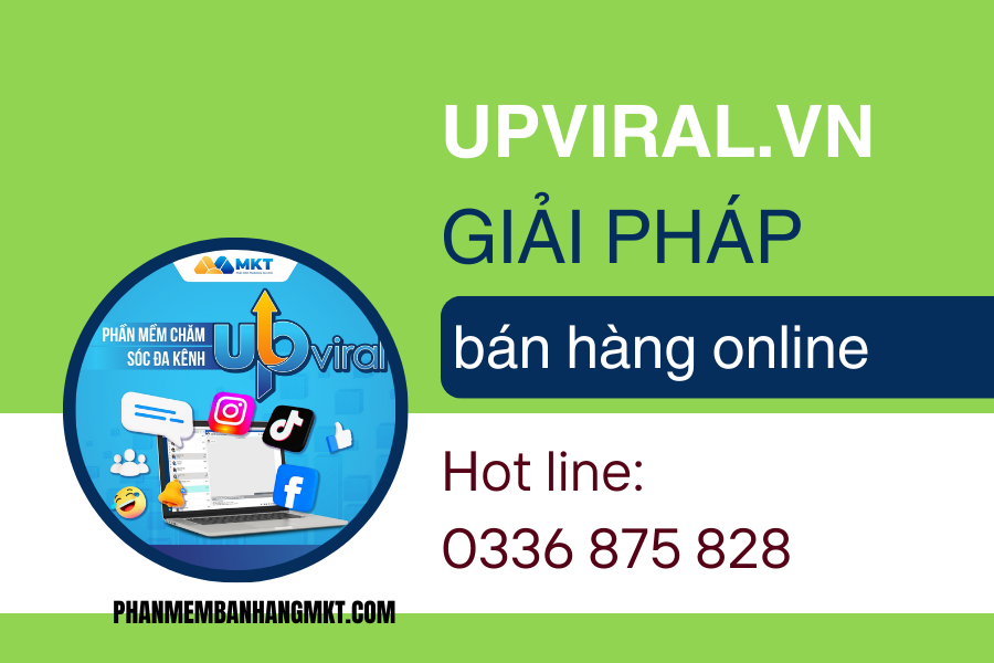 Upviral.vn Giải Pháp Bán Hàng Online Hiệu Quả