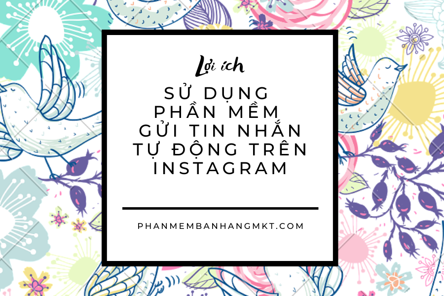 Lợi ích sử dụng phần mềm gửi tin nhắn tự động trên instagram