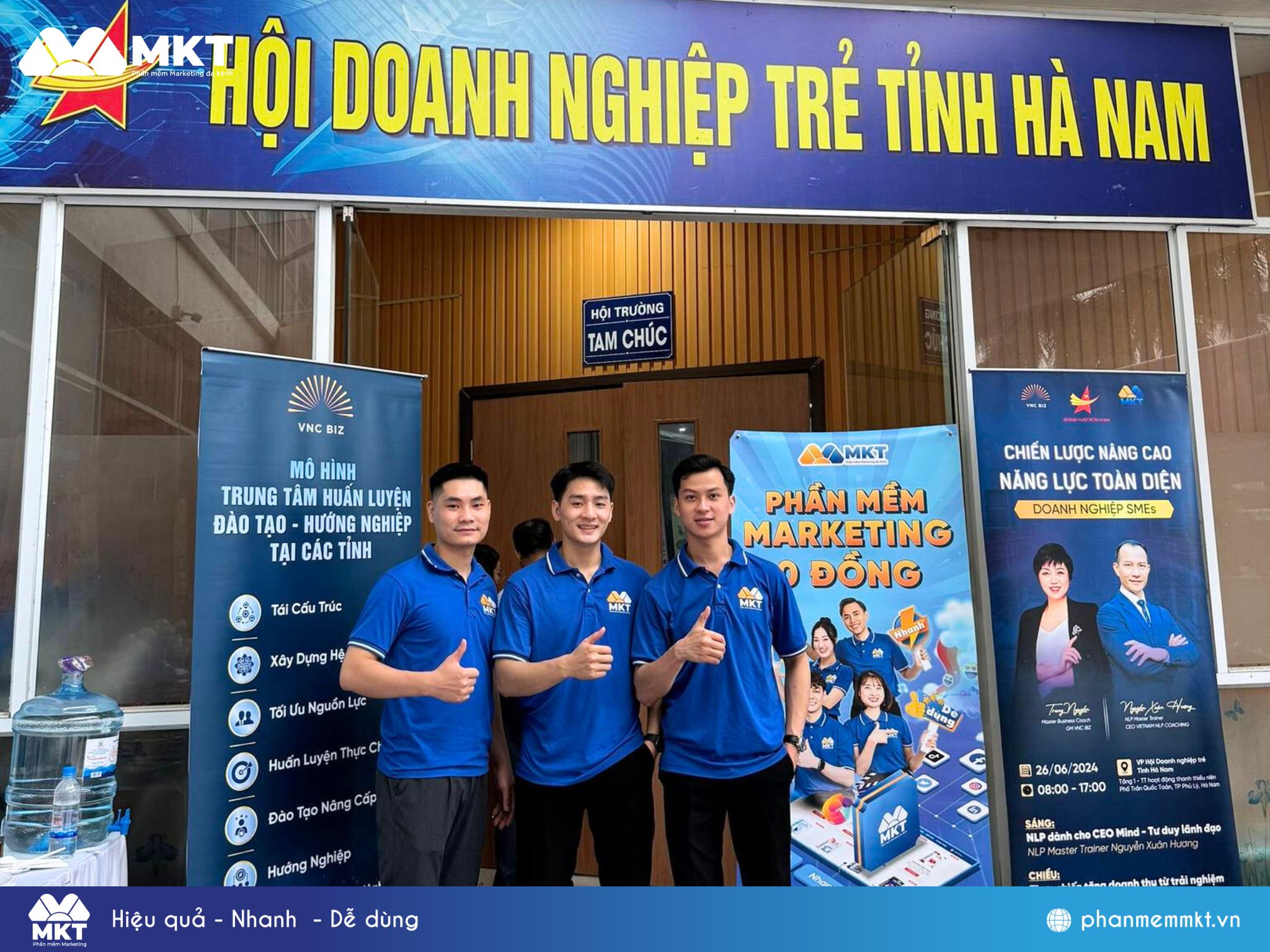 Phần mềm MKT đồng tổ chức sự kiện “Nâng cao doanh nghiệp toàn diện SMEs” tại Hà Nam
