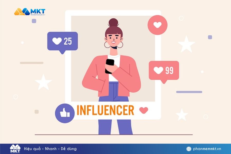 Trở thành influencer (người có tầm ảnh hưởng)