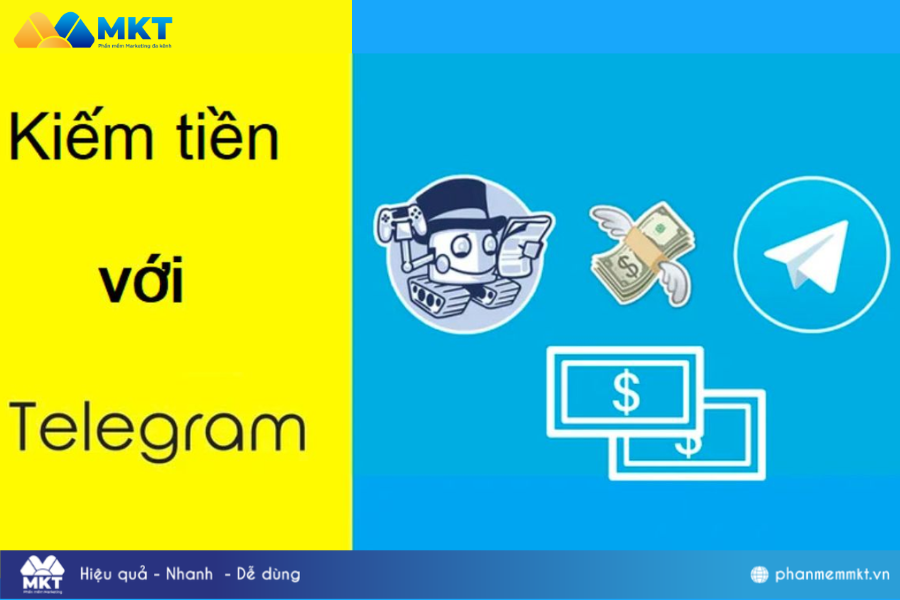 Cách kiếm tiền trên Telegram