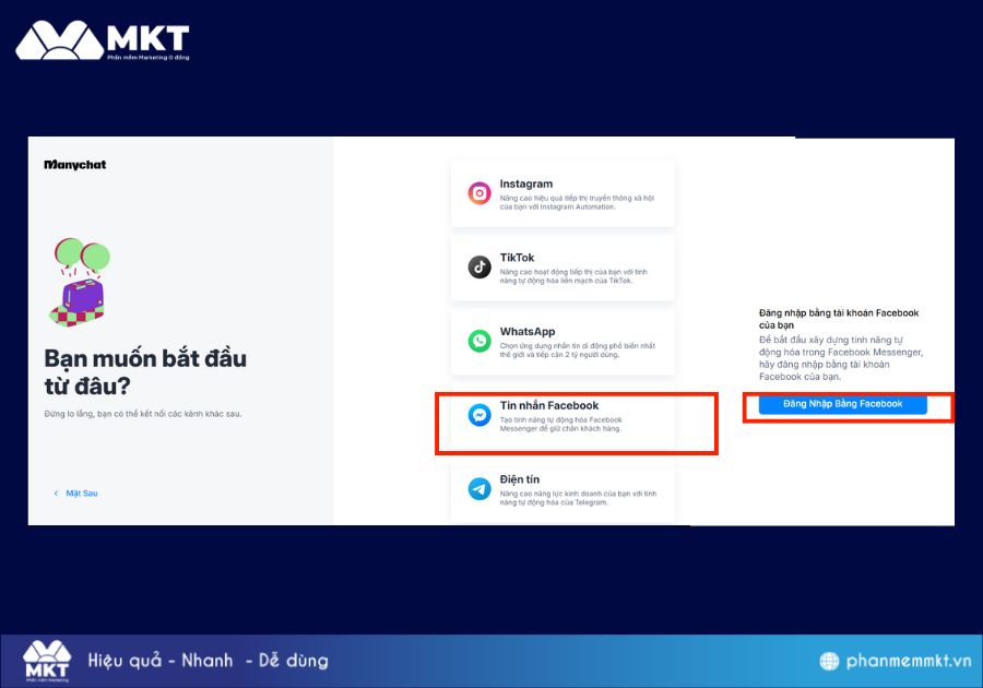 Hướng dẫn cách tạo chatbot Fanpage bằng ManyChat