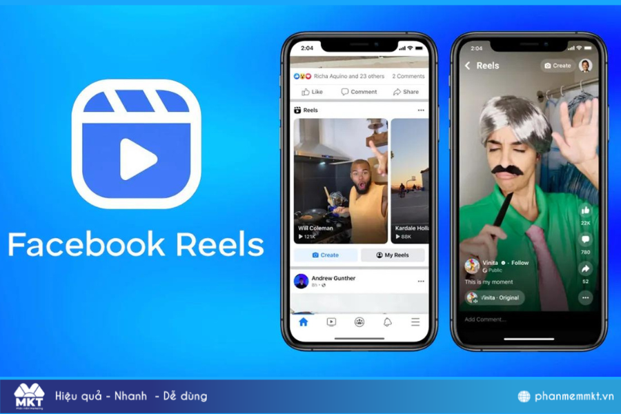 Chạy quảng cao Reels Facebook