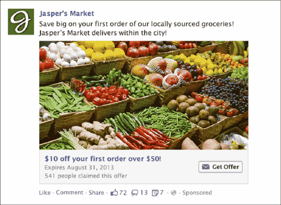 hình thức quảng cáo facebook