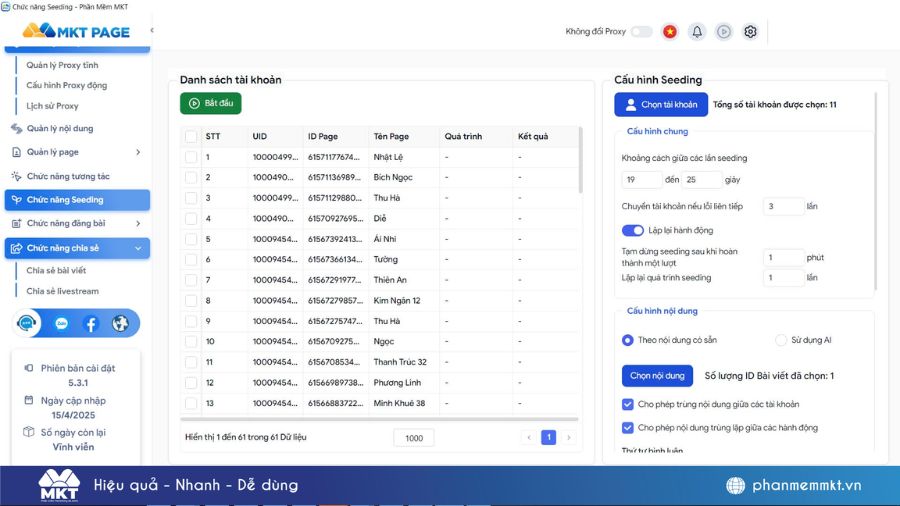 Chỉ sau thời gian ngắn áp dụng Phần mềm MKT, hiệu quả vận hành của anh Trung Anh đã tăng trưởng ấn tượng gấp 3 lần so với trước