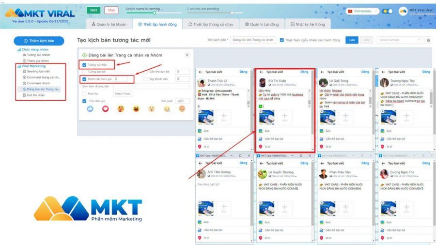 Phần mềm MKT Viral