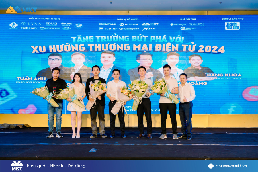 Sự kiện tăng trưởng bứt phá với xu hướng thương mại điện tử 2024