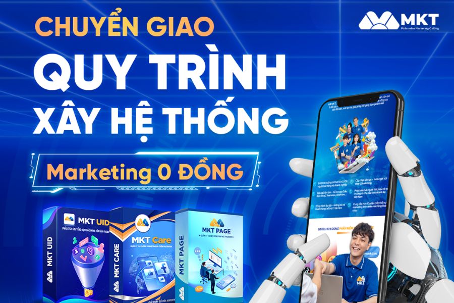 Chuyển giao quy trình Marketing 0 đồng