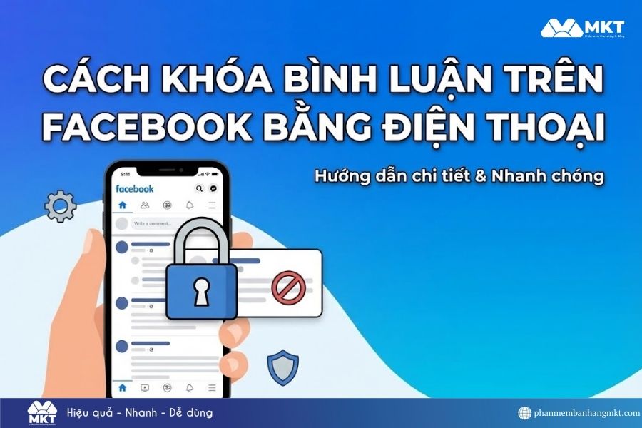 cách khóa bình luận trên Facebook bằng điện thoại
