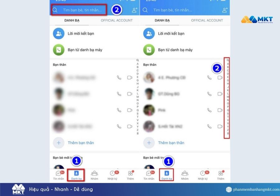 xem số điện thoại Zalo bị ẩn