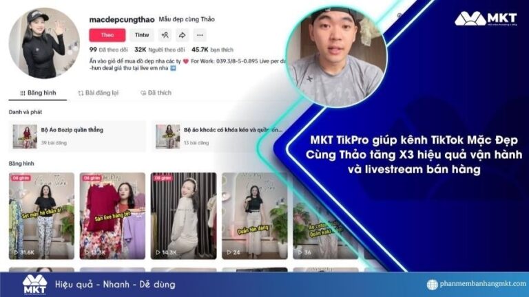 Kinh doanh thời trang trên TikTok: Cách shop Mặc Đẹp Cùng Thảo tối ưu vận hành và bùng nổ đơn hàng