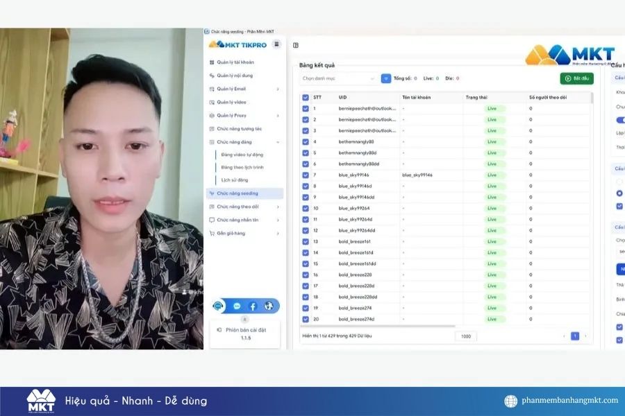 Cách Nana Gaming tăng mắt livestream
