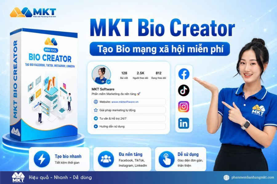 Tạo Bio bằng AI