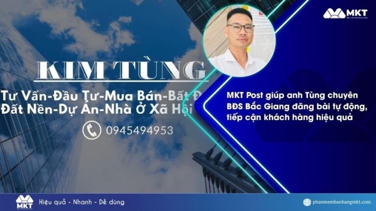 Tiếp cận khách hàng bất động sản hiệu quả: Bí quyết X10 năng suất của anh Lê Kim Tùng