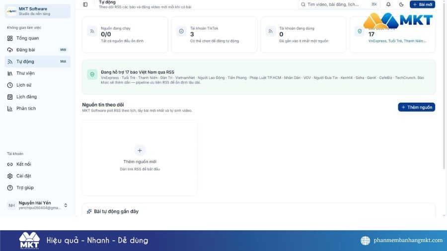 Tạo video TikTok bằng AI