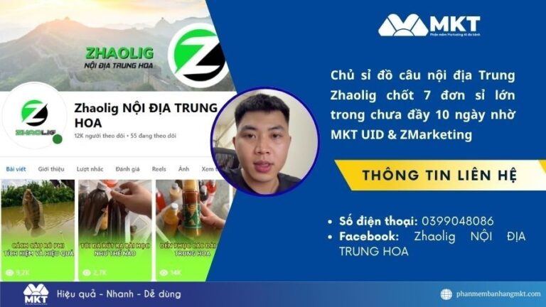 Tìm khách bán sỉ online: Chủ sỉ đồ câu Zhaolig chốt 7 đơn lớn trong chưa đầy 10 ngày